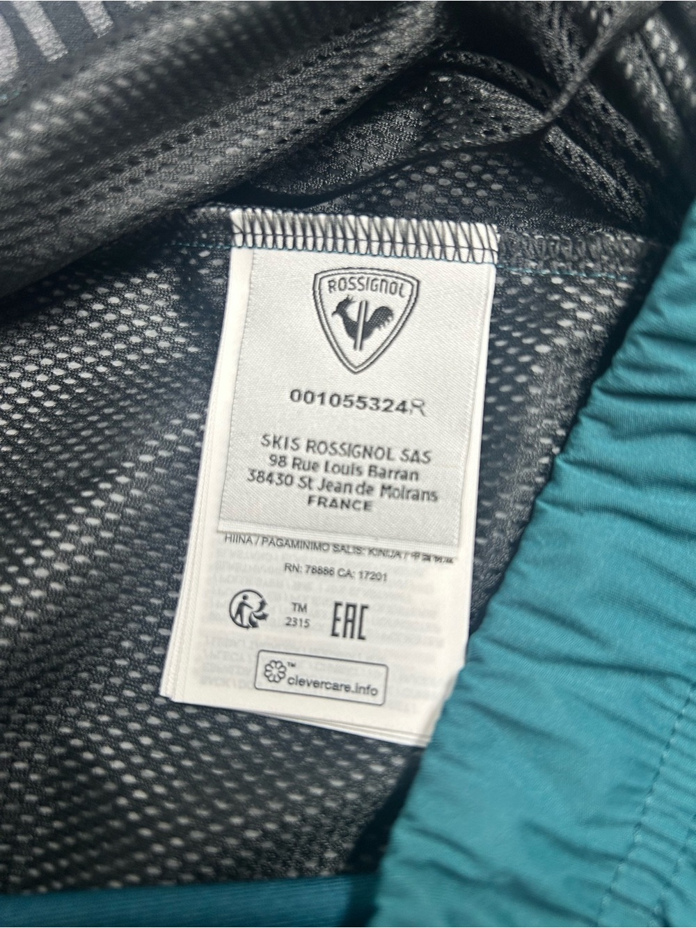 NWT Rossignol Poursuite Green Mens Nordic Ski  Tailored Windproof Pants 2XL - Picture 12 of 16